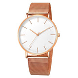 Montre Femme or Rose Montre Femme 2020 femmes maille ceinture ultra-mince mode relojes para mujer luxe montres-bracelets reloj mujer